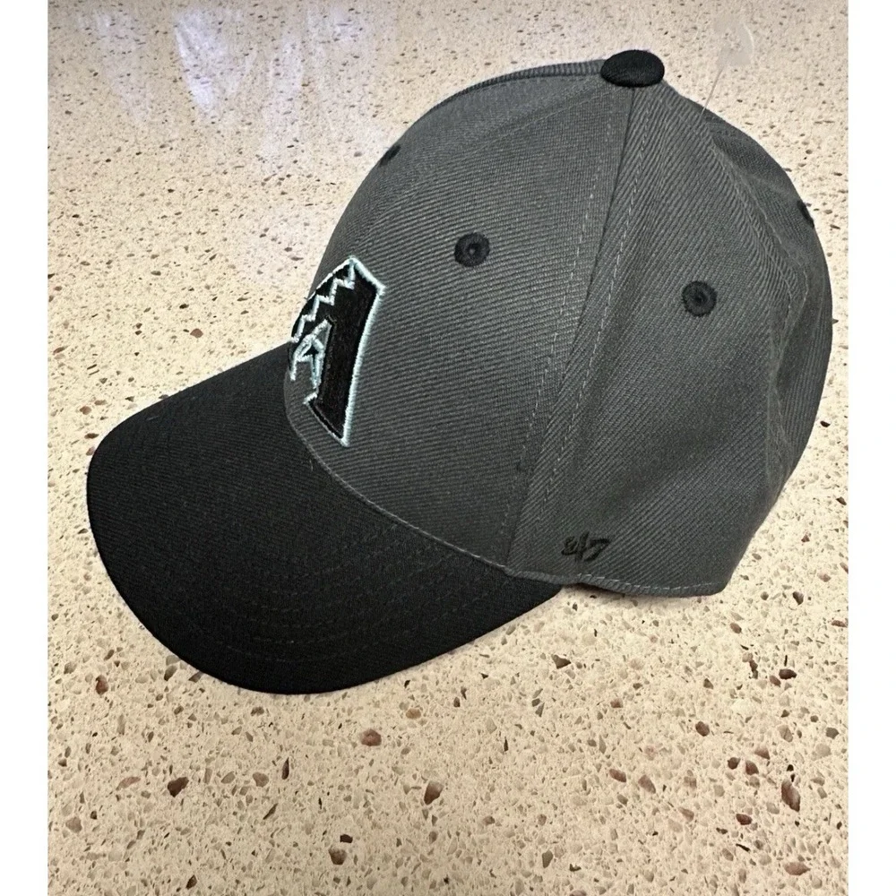 New Arizona Diamondbacks YOUTH 47 Brand Gray Adjustable Hat Cap MLB Rare